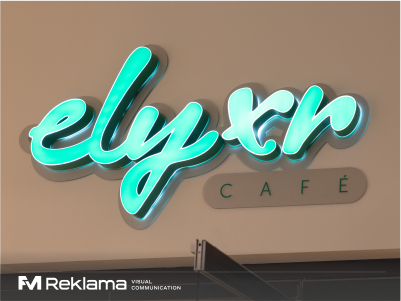 Elyxr, Reklame me ndricim Elyxr, Reklame me ndricim